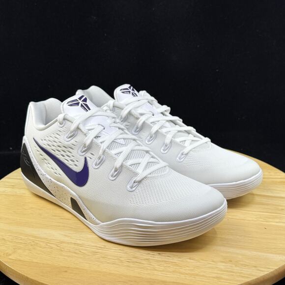 Nike Kobe 9 IX Protro Court Purple White Lakers Home IH1401 100 Shoe Size 8 M - Picture 5 of 10